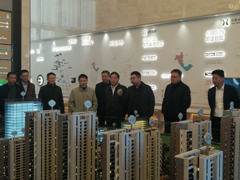 集團公司總經(jīng)理黃林沐赴產(chǎn)融中心項目調(diào)研指導工作